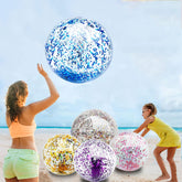TURNMEON 5 pack sequins beach balls 16 inch set image