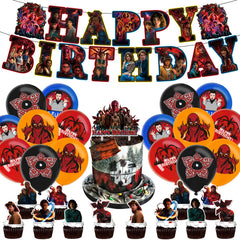 TV Series Role Birthday Decorations banner and balloons