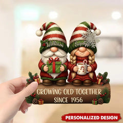 Flat stand included for desk shelf or mantel display