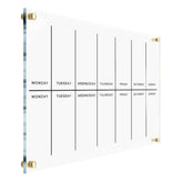 Two Week Planner Acrylic Wall Calendar packaging