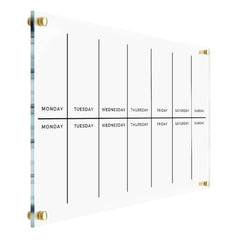 Two Week Planner Acrylic Wall Calendar packaging