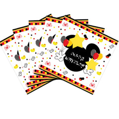 Twodles dessert plates napkins forks kit image