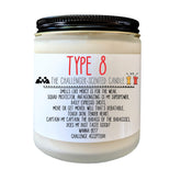 Type 8 cinnamon sticks candle 9 oz