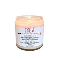 Type 8 challenger vibe candle 9 oz
