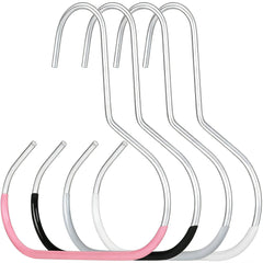 Typheoniks 4Packs hat organizer stainless steel hanger set