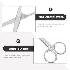 Stainless steel surgical scissors for hospital use
