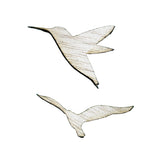 Unfinished seagull wood cutout made from birch plywood