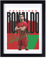 Unframed 8x10 soccer posters by TinyMollo featuring Messi Ronaldo Mbappe