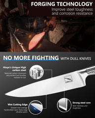 High carbon stainless steel blade for Hinye chef knife