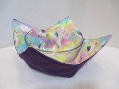 Unicorn Soup Bowl Cozy microwave reheating use