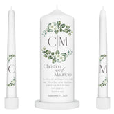 unity candles wedding set pillar 3x9 inches