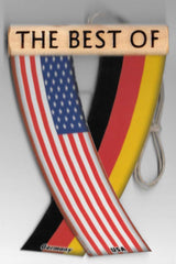 Unity Flagz mini banner car flags Germany USA double-sided