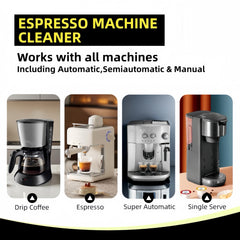 universal descaling tablets compatible with pod espresso and drip machines