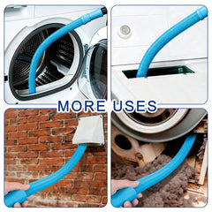Universal connector compatible with most vacuum cleaners