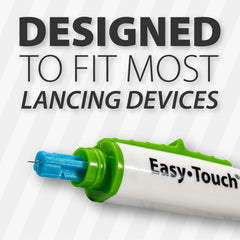 Triple-bevel cut lancet for smooth punctures