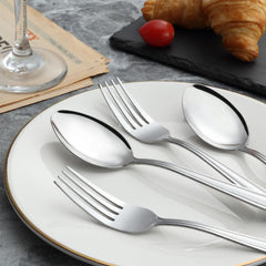 12 spoons in Unokit silverware set