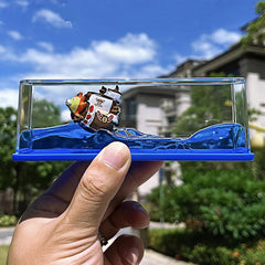 Unsinkable Thousand Sunny-a desk decor in bottle
