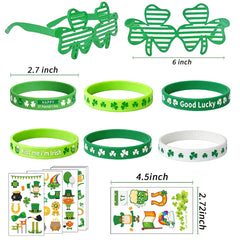UOUYOO shamrock glasses image