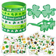 UOUYOO st patricks day accessories set glasses image