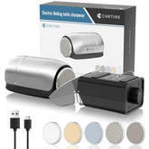 Upgraded Roller Knife Sharpener Kit front view compact design