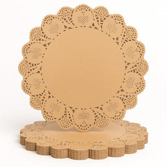 Ur-Way 12-Inch Round Kraft Paper Doilies product image