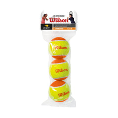 US Open Orange stage 2 orange starter balls for juniors Wilson WRT1373
