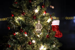 Portland small-batch Wayne Wood Christmas Ornament