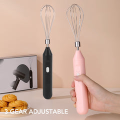 USB rechargeable egg beater 1200mAh battery