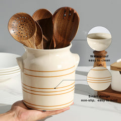Utensil holder 6x6.8x6.7 inch countertop