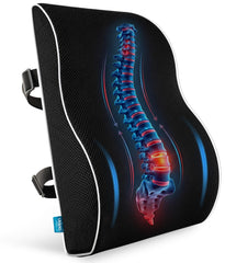 Utopia Bedding lumbar support pillow for office chair memory foam