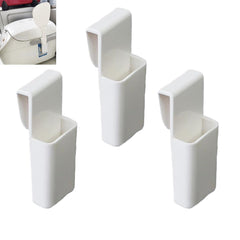 UtySty white rice spoon holder set