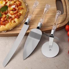Server size 24.5 x 5 cm from UUYYEO cake cutter set
