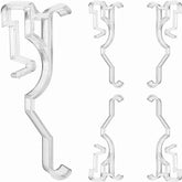 Valance Clips 6pcs clear plastic for 2inch blinds