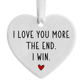 Valentine’s Day gift for boyfriend or husband heart keepsake decor