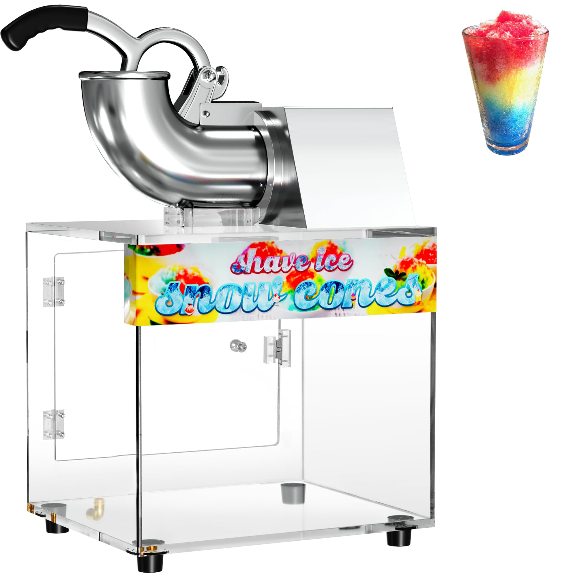 VALONDINO 48L Snow Cone Machine capacity 48 liters