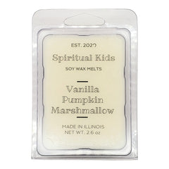 Vanilla Pumpkin Marshmallow Soy Wax Melts 2.6oz 1 Pack 6 Cubes product packaging