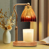 vankada candle warmer lamp with timer dimmable gold finish