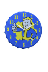 Vault Boy Themed Wall Clock with thumbs up wink design