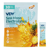 VDY Sea Moss Electrolytes packets packaging
