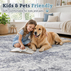 OEKO-TEX STANDARD 100 certified rug for family spaces