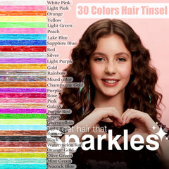 30 color options and 9900 strands in VEEFUN kit