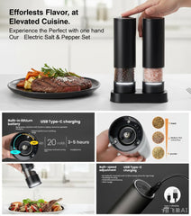 Electric pepper grinder ceramic body from Veiliss
