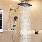 Veken 11-8-inch rainfall shower head with handheld