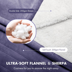 ETL certified VELLUBAM heated blanket throw safety