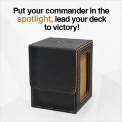 Deck box top loader and card dividers included with Venssu