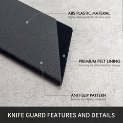 VENZELL universal knife protectors 12-piece set