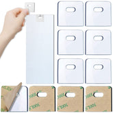 Clear PVC vertical blind repair tabs 1.18 inch square pack