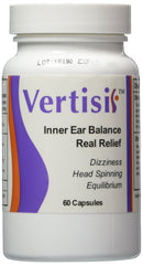 Vertisil vertigo 60 capsules single bottle packaging