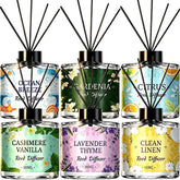 Vetuslumen 6 Pack Reed Diffuser Set ZH product image