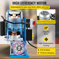 VEVOR 370W motor wire stripping machine